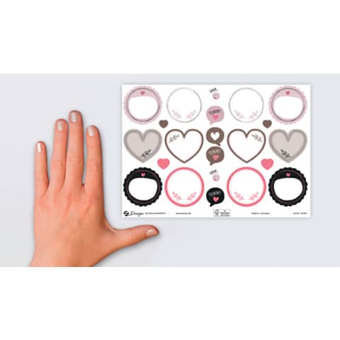 Trend Sticker A5 Avery in carta FSC - 2 fogli - Kitchen - 54548